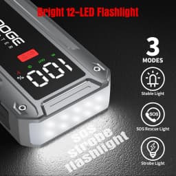 PGNOOGE 6000A Car Jump Starter, 26800mAh Car Battery Jump Starter, 12V Battery Booster Jump Starter, Portable Battery For Cars
