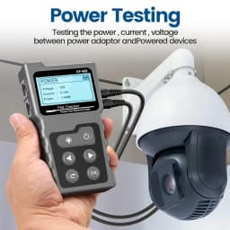 NOYAFA Network Cable Tester NF-488 Cable Tracker PoE Checker PoE Switch Online Test PoE Voltage Current Tester Loop-Back Test