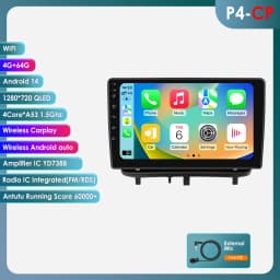 8G 128G 2Din Android13 Car Radio For Opel Corsa D 2007-2012 Wireless Carplay Intelligent Screen 2din autoradio 360Camera DSP 4G
