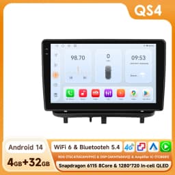 8G 128G 2Din Android13 Car Radio For Opel Corsa D 2007-2012 Wireless Carplay Intelligent Screen 2din autoradio 360Camera DSP 4G