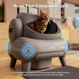 Neakasa Above Open litter box Self-Cleaning Cat Toilet Large Capacity Cat Litter Mat For Multiple Cats