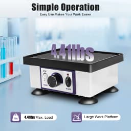 120w Square Dental Vibrator Variable Speed Lab Shaker Oscillator Vibrating Machine To Make Various Plaster Models