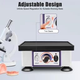 120w Square Dental Vibrator Variable Speed Lab Shaker Oscillator Vibrating Machine To Make Various Plaster Models