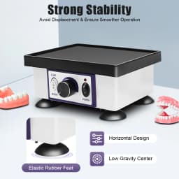 120w Square Dental Vibrator Variable Speed Lab Shaker Oscillator Vibrating Machine To Make Various Plaster Models