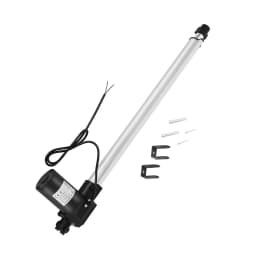 20 Inch Stroke Linear Actuator IP44 Waterproof Heavy Duty 12V Maximum Lift with Mounting Brackets for Electric Door Industrial