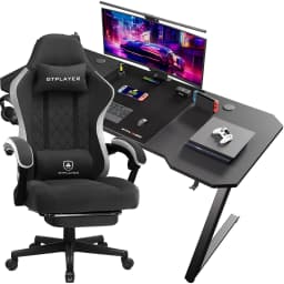 Gaming table Gaming table + Gaming chair Set, Computer table chair Set for Gaming, A Combination of Great Value