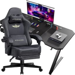 Gaming table Gaming table + Gaming chair Set, Computer table chair Set for Gaming, A Combination of Great Value