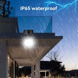 Solar LED Floodlight Outdoor Waterproof Spotlight Security Motion Sensor 3 Mode Wall Lighting Lamp for Garage Garden Buildings