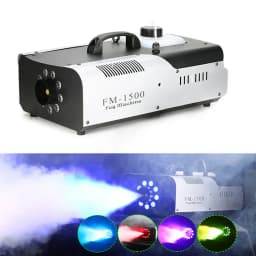 3In1 Smoke Machine RGB LED Fog Machine Wireless Remote Control DMX Fog Machine 1500W