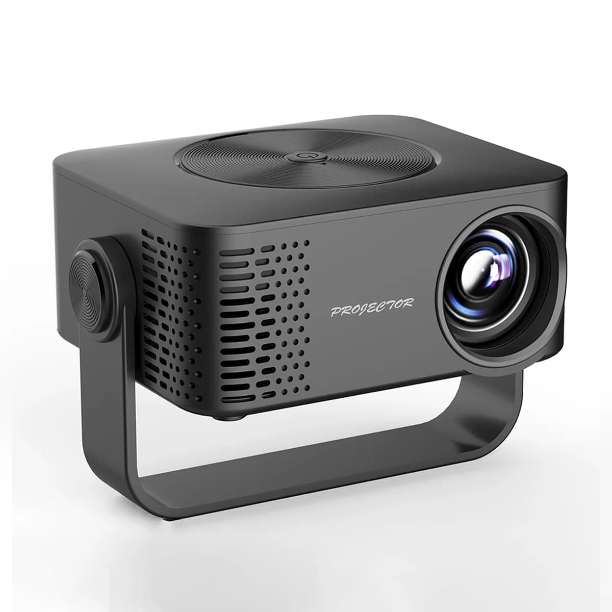 2025 New 1080P Mini Beamer Portable LED projector with Wi-Fi USB HDMI for Mobile Phone Laptop Home Theater Black