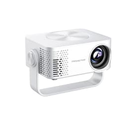 2025 New 1080P Mini Beamer Portable LED projector with Wi-Fi USB HDMI for Mobile Phone Laptop Home Theater Black