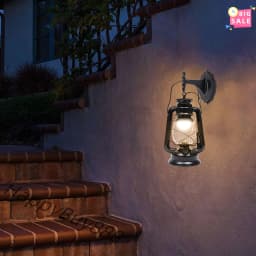 Reliable-Outdoor Oil Lamp Vintage Kerosene Lamp Old Horse Lamp Outdoor Lighting Wall Light Outdoor Wall Lamp