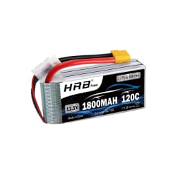 1/2pcs HRB 3S 11.1V 1800mah Lipo Battery 120C 3S RC Lipo With XT60 Connector for RC Car UAU Airplane FPV Drones