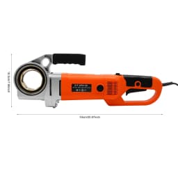 Pipe Threader 2300W Pure Copper Motor 6 Threading Dies Threading Tool Pipe Threading Machine Powerful for Pipe Processing Tasks