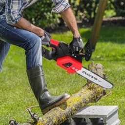 12 Inch Brushless Electric Chain Saw 3500W Portable Logging Chainsaw Rechargeable Cordless Pruning Tools For Makita Battery