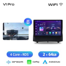 Junsun AI voice Wireless Carplay Android Auto radio For Ford Fiesta 2009 2010 2011 Car Intelligent Systems BT 2 din autoradio
