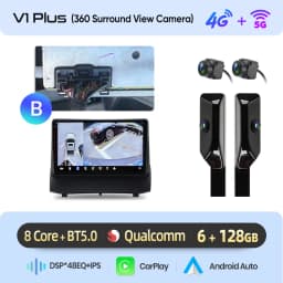 Junsun AI voice Wireless Carplay Android Auto radio For Ford Fiesta 2009 2010 2011 Car Intelligent Systems BT 2 din autoradio