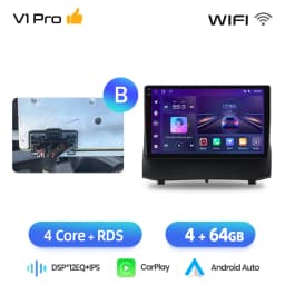 Junsun AI voice Wireless Carplay Android Auto radio For Ford Fiesta 2009 2010 2011 Car Intelligent Systems BT 2 din autoradio