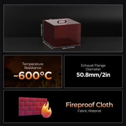 ACMER S1 Protective Cover For Laser Engraver Enclosure with Vent Eye Protection Dustproof Noise Reduction Engraver Accessories