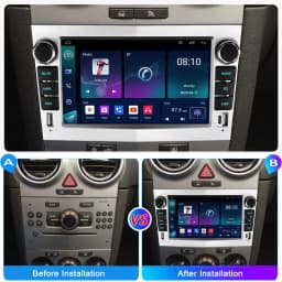 ESSGOO 4+64GB Android 14 Wireless Carplay Android auto For Vauxhall Corsa 2006-2014 Car Stereo Radio GPS NAVI WIFI FM Bluetooth