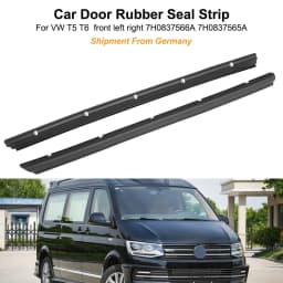 For VW Transporter T5 T6 Front Left Right Door Rubber Seal Strip Car Doorframe Anti Collision Protection Strip Decorative Trim