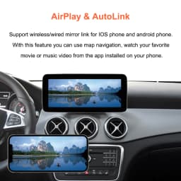 Bonroad 10.25 "Car Multimedia Player For Mercedes-Benz A-Class W176 GLA X156 CLA C117 NTG5.0 Carplay Android Auto Linux Headunit