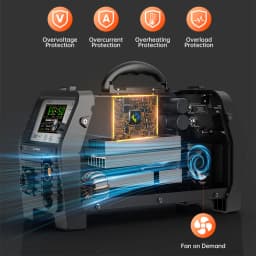 HITBOX HBC65 Plasma Cutter 65A Non-HF Pilot Arc Plasma Cutting Grid Cut CNC Function IGBT Technonlogy 2T/4T 50/60Hz Adjustable Post Time Cut 1-25mm Stainless Steel Carbon Steel