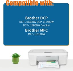 Jhaan LC421XL Compatible with Brother MFC-J1010DW DCP-J1050DW DCP-J1140DW DCP-J1800DW Printers (2Black 2Cyan 2Magenta 2Yellow)