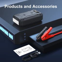 Car Battery Jump Starter Digital Display Portable Car Battery Booster Charger 26800mAh Power Bank Emergency Battery Booster