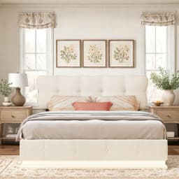 Rosahqnda Double Bed140x200 cm,LED Lighting Bed with Storage Space,Upholstered Bed,Hydraulic Storage Bed,Velvet,Without Mattress