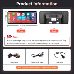 Car Multimedia Display Screen Wireless CarPlay Android Auto For Mercedes-Benz CLS W218 2010-2014 With Airplay Mirror Link