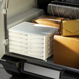 3 Tier Storage Box with Lid, 20L*3 Plastic Boxes Storage, Foldable Storage Containers Storage Boxes with Doors and Wheels