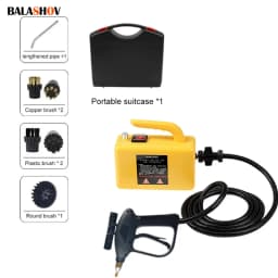 Home Steam Cleaner High Temperature 2600W Sterilization Air Conditioning Kitchen Hood Car Appliances Steam Cleaners 220V Plug