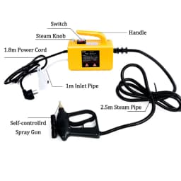 Home Steam Cleaner High Temperature 2600W Sterilization Air Conditioning Kitchen Hood Car Appliances Steam Cleaners 220V Plug