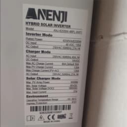 6.2KW 48V Hybrid Solar Inverter Parallel Photovoltaic On Grid MPPT Inverter Pure Sine 220V 120A Solar Charger with Wifi PV 500V