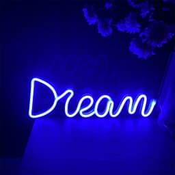 Led Letter Sign Light Dream Shape Neon Lamp Usb Charging LED Light Up Letter Lamp Birthday Wedding Holiday Supply Wall Decor