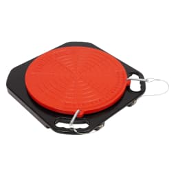2PCS 360° Rotating Wheel Alignment Turn Plates, Die-Cast Magnesium Alloy Auto Alignment Tool, Over 2 Ton Load Capacity Turntable with Scale 0-50°, Equipped with Transition Blocks & Thrust Pads for Sedan SUV Light Truck Repair Shop
