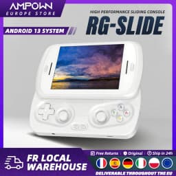 ANBERNIC RG Slide Video Game Consoles 4.7'' LTPS InCell 120Hz Touchscreen DP Output Unisoc Processor Android 13 AI-enabled Gifts