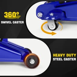 2 Ton Hydraulic Trolley Floor Jack Car Van Garage 2000kg Lift TUV