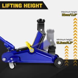 2 Ton Hydraulic Trolley Floor Jack Car Van Garage 2000kg Lift TUV