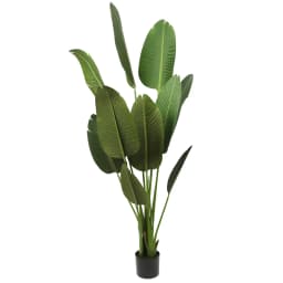 Artificial plant large 160cm artificial tropical palm tree artificial plants in pot for indoor and outdoor home office garden
