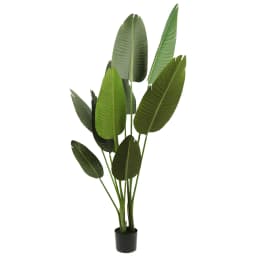 Artificial plant large 160cm artificial tropical palm tree artificial plants in pot for indoor and outdoor home office garden