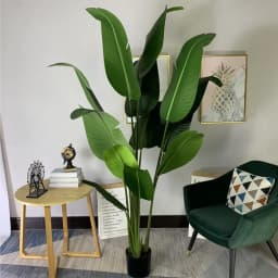 Artificial plant large 160cm artificial tropical palm tree artificial plants in pot for indoor and outdoor home office garden
