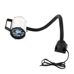 LED CNC Machine Tool Work Lamp Workshop Working Lights Flexible Arm 110V-220V for BBQ Reading Lighting