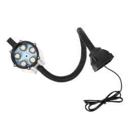 LED CNC Machine Tool Work Lamp Workshop Working Lights Flexible Arm 110V-220V for BBQ Reading Lighting