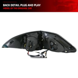 LED Tail Lights for Lexus RX350 RX450h RX 2010-2015 Clear Rear Lamps Sequential Turn Signal Start-up Animation Assembly