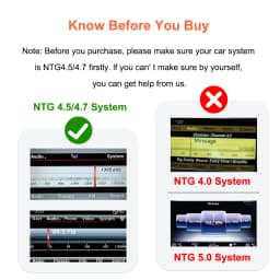 Bonroad Wireless Carplay Android Auto Retrofit Kits for Mercedes Benz a B C E Class Gla Cla Glk Cls W204 W176 W246 Ntg4.5/4.7