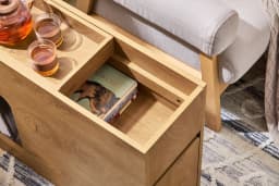 SoBuy FBT158-N Narrow side table Space Saving bedside table Sofa Table side table Storage wardrobe wardrobe for office