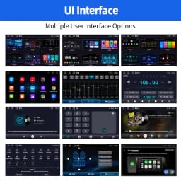 ESSGOO Android 15 Car Radio Retractable Screen Carplay 1Din Car Multimedia Player GPS Navigation Autoradio WIFI Auto Bluetooth
