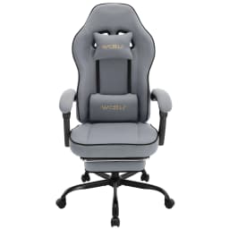 WOLTU Ergonomic Office Computer Chair Swivel Gamer Chair Gaming Chair with Lumbar Cushion Pillow Footrest